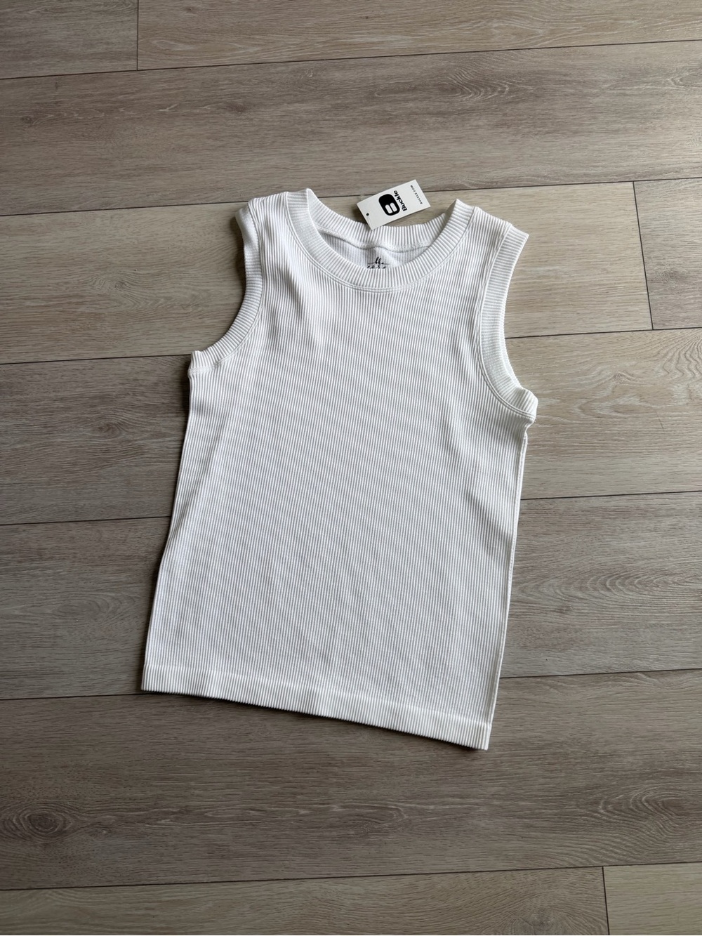 Buckle BKE CORE High Neck Ribbed Contour Tank Top women's size medium / large - Picture 3 of 6